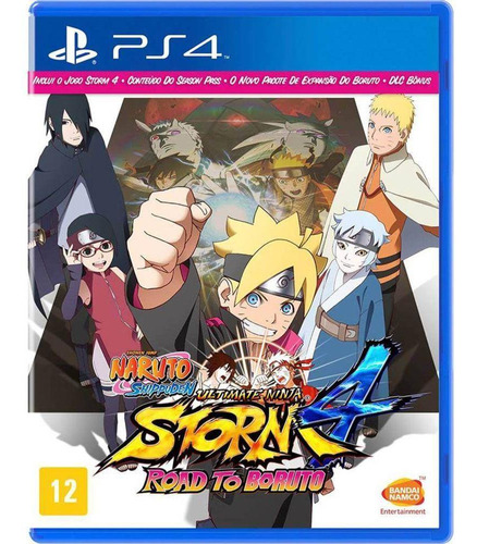 Jogo Naruto Shippuden Ultimate Ninja 4 Road To Boruto Ps4